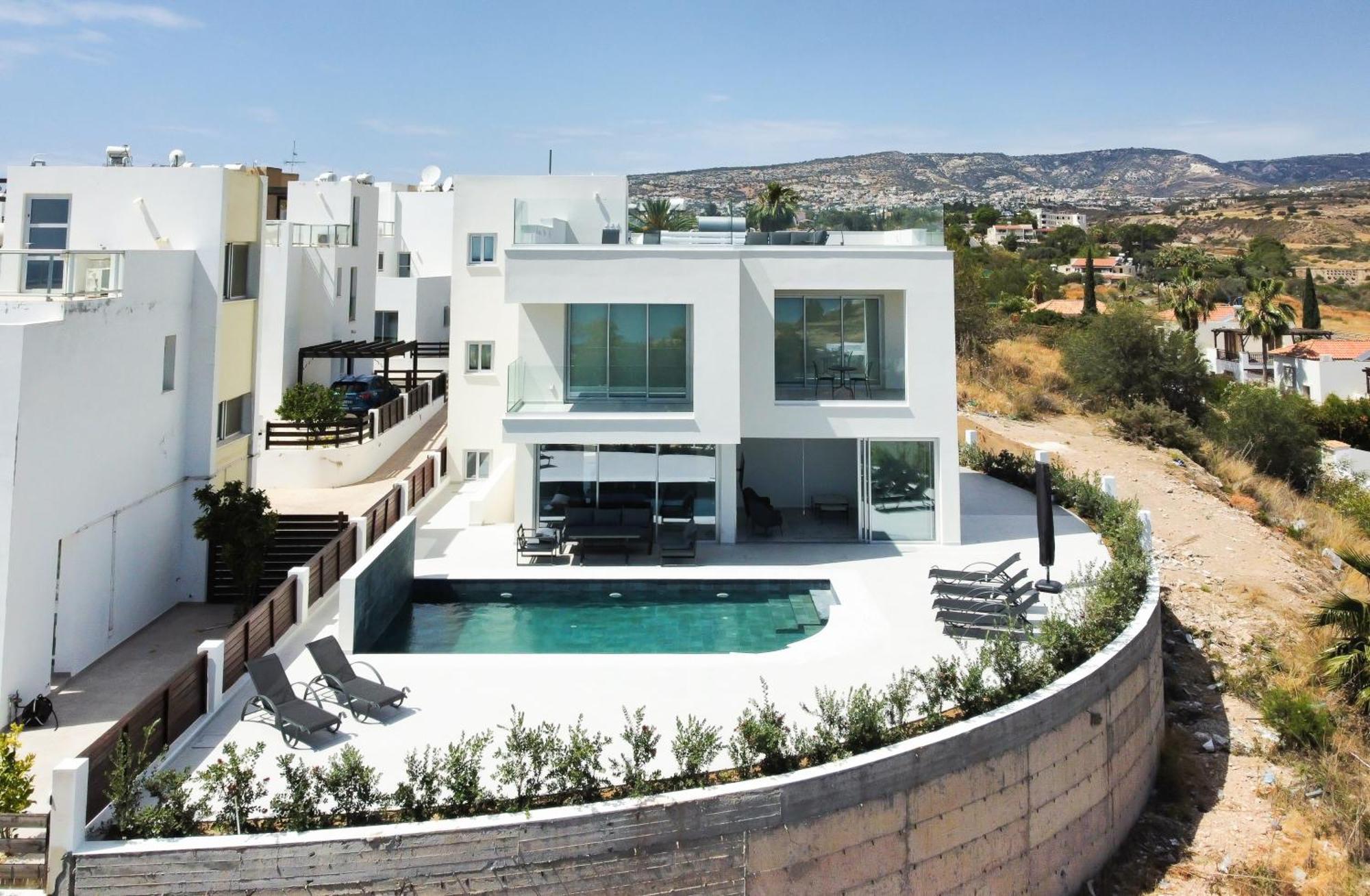 Phaedrus Living Luxury Seaview Coral Bay Villa Pegeia Exteriér fotografie